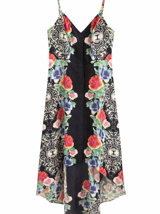 G by Guess Dresses & Skirts - Guess Los Angelas Floral Chic High-Low Y2K Dress XS